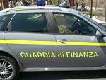 Un mezzo di servizio della Guardia di Finanza
