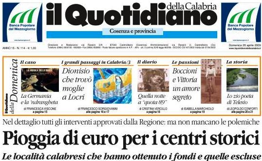 La notizia riportata da il Quotidiano